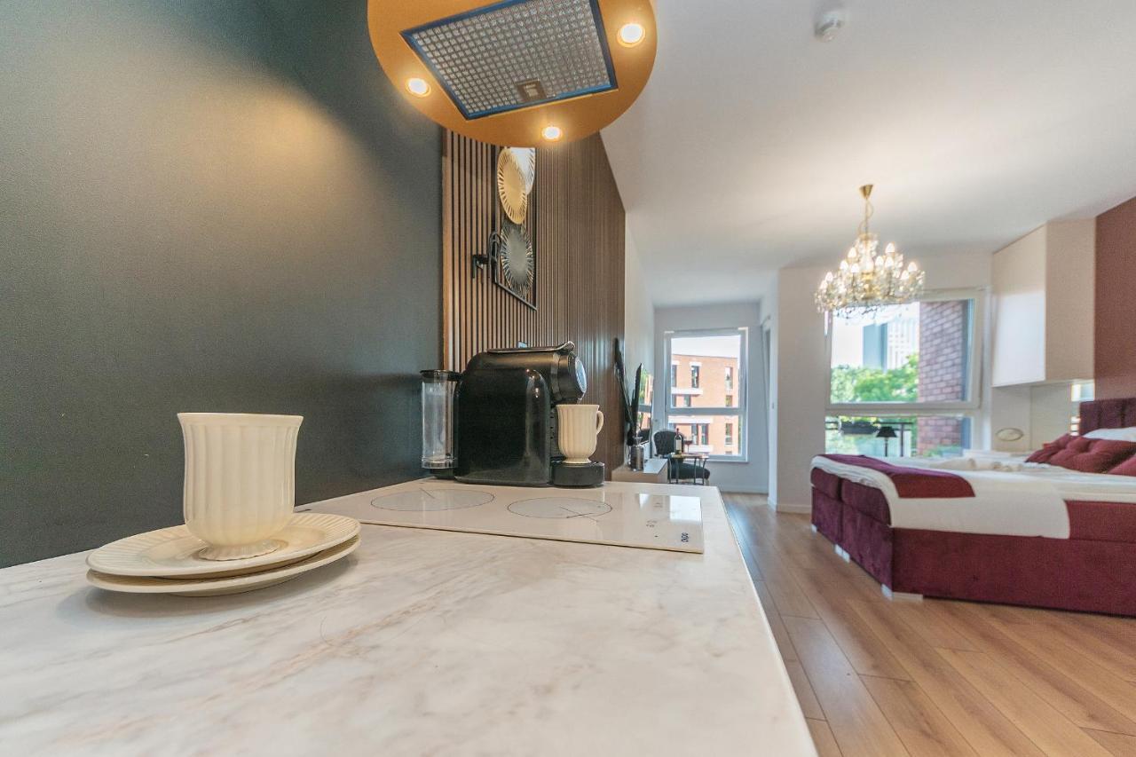 Bastion Walowa Apartament Srodmiescie Centrum Gdansk Bagian luar foto